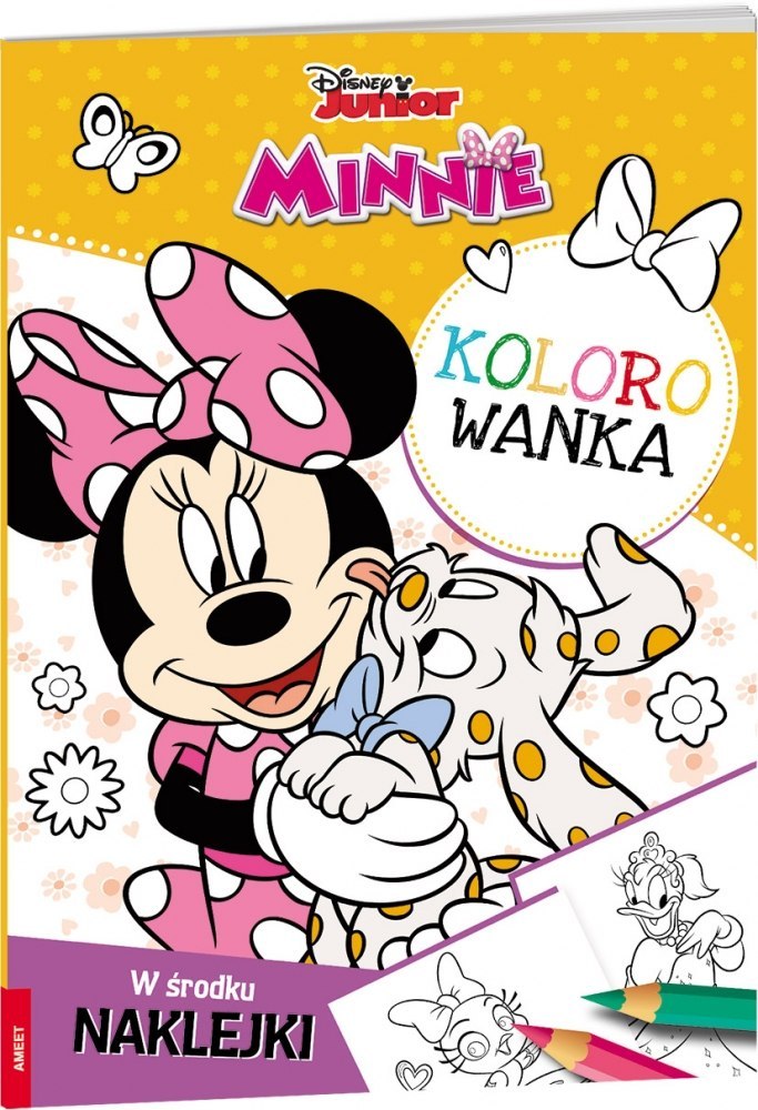 LIBRO PINTURA 200X290 PEGATINAS MINNIE AM